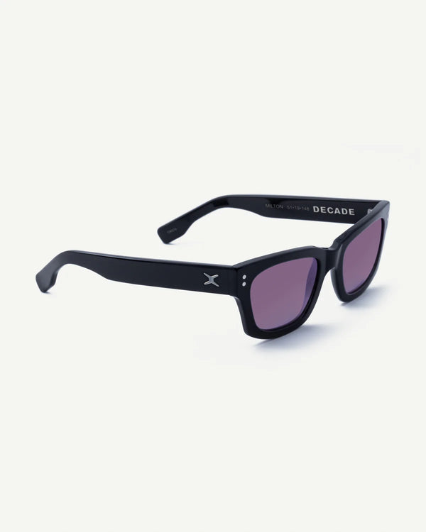DECADE - MILTON 60s - GLOSS BLACK / PURPLE