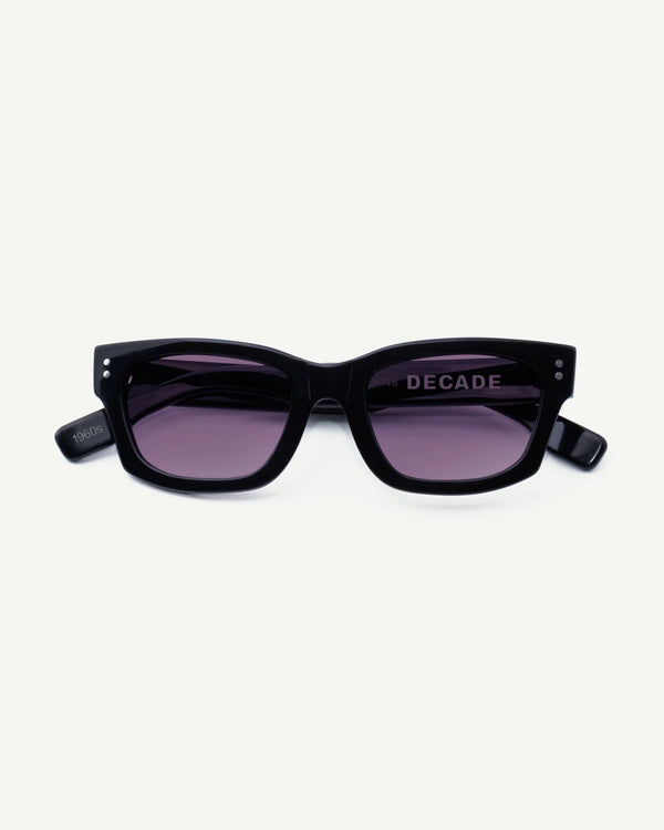 DECADE - MILTON 60s - GLOSS BLACK / PURPLE