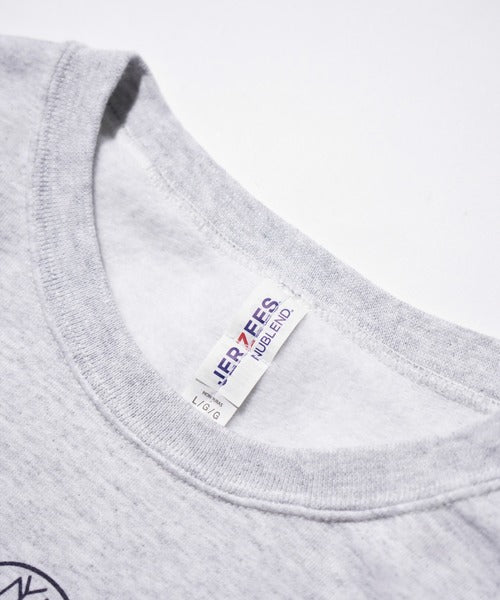 JERZEES -TIGER CREW SWEAT - ASH GREY