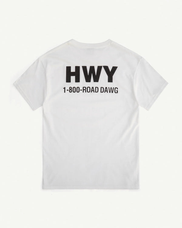 HWY - ROAD DAWG TEE - WHITE