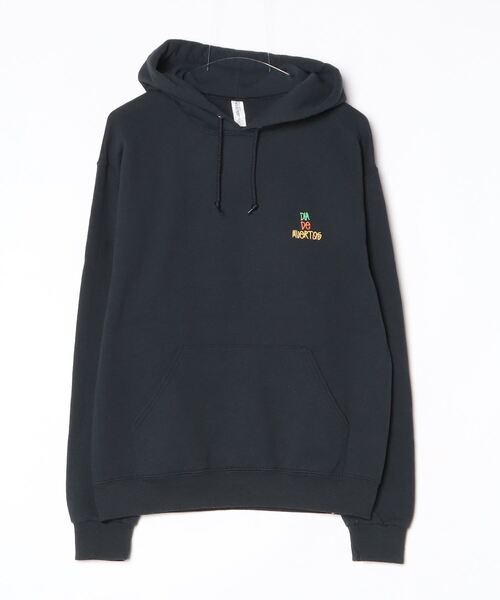 JERZEES - 'DIA DE MUERTOS'PULL HOODIE - BLACK