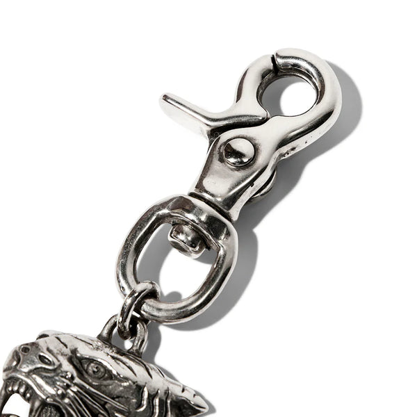 CLUCT - TIGER [KEY RING] - 05301 - SILVER