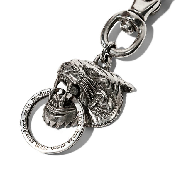 CLUCT - TIGER [KEY RING] - 05301 - SILVER