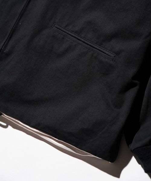 THRIFTY LOOK - SNAKE & SKULL SOUVENIR JACKET - BLACK