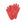 Lamp gloves -Punching glove- RED