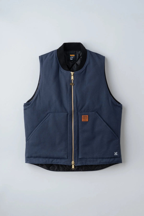 BLUCO - RIBCOLLOR DUCKVEST - NAVY