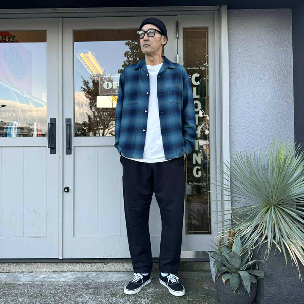 ARMY TWILL - SWEAT PANTS - BLACK