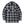 BLUCO - PRINT FLANNEL CHECK SHIRT -Ombre- BLACK