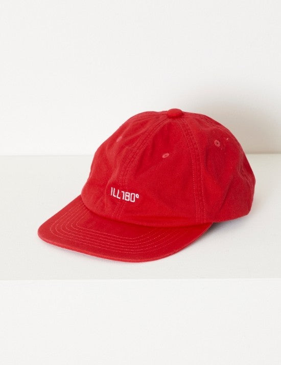 ILL ONE EIGHTY - 180° EMB CAP - RED – JAKS GARAGE