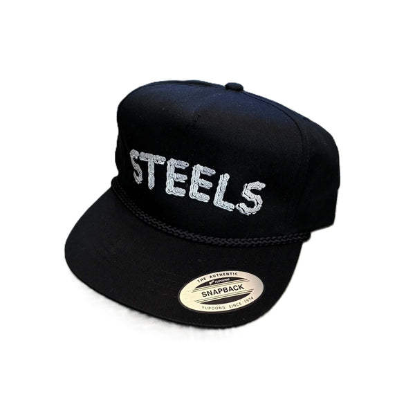 STEELS - CHAIN HAT - BLACK