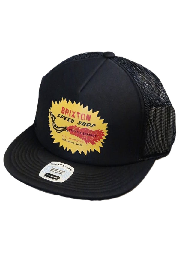 BRIXTON - MAVIS NP HP TRUCKER HAT - BLACK