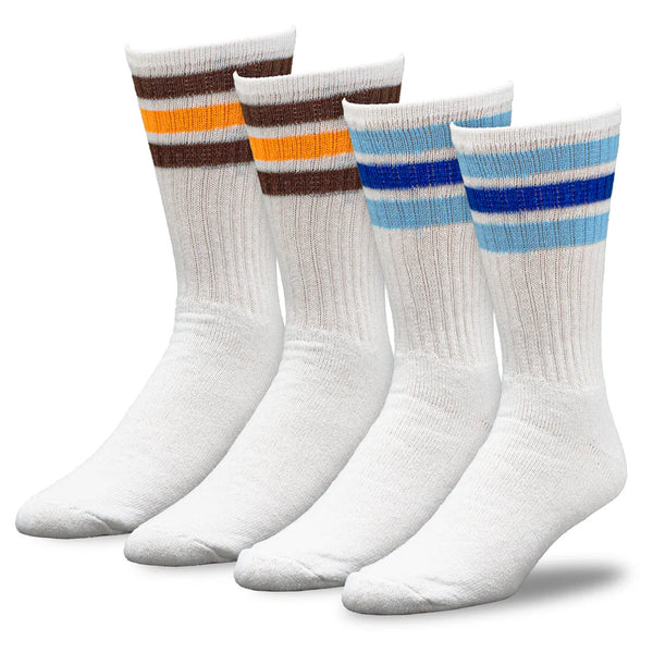 RAILROAD SOCK - AMERICANA STRIPED CREW SOCKS - #2