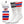 RAILROAD SOCK - AMERICANA STRIPED CREW SOCKS - #1