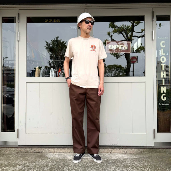 ANTIHERO -  THE RUSTBUCKET SS T-SHIRT - HEATHER BONE