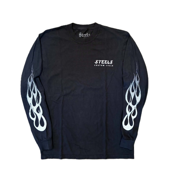 STEELS - DEVIL LONG SLEEVE - BLACK