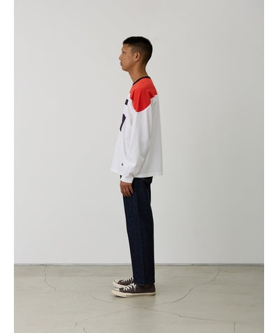 ILL ONE EIGHTY -1965" FOOTBALL TEE - RED