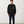 ILL ONE EIGHTY -AMERICAN WAVE SWEATSHIRT(LOOSE FIT) - BLACK