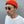 RE:NEW - COTTON KNIT HAT - ORANGE