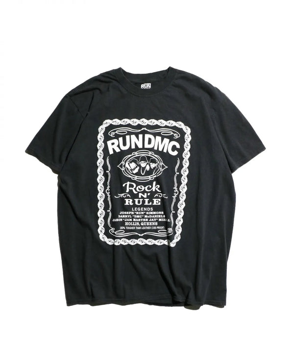 THRIFTY LOOK - THRIFTY RUN DMC WHISKEY TEE - BLACK