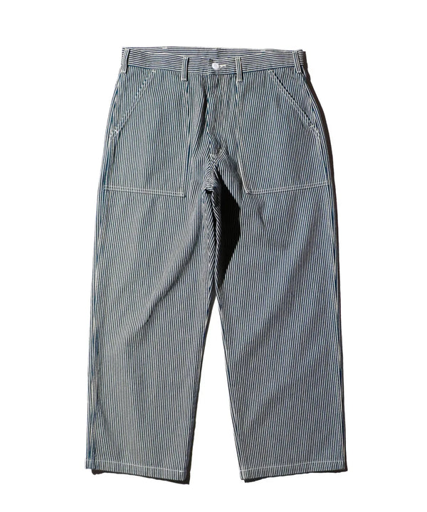 GUNG HO - 4POCKETS WIDE FATIGUE TROUSER - STRIPE