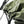 THRIFTY LOOK - RUBBER EFFECT BAG - S- OLIVE