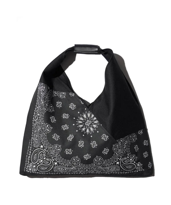 THRIFTY LOOK - HAV-A-HANK TRIANGLE LARGE TOTE - BLACK