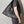 THRIFTY LOOK - HAV-A-HANK TRIANGLE LARGE TOTE - BLACK