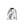 THRIFTY LOOK - HAV-A-HANK TRIANGLE SMALL TOTE - WHITE