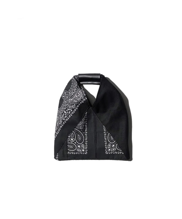 THRIFTY LOOK - HAV-A-HANK TRIANGLE SMALL TOTE - BLACK