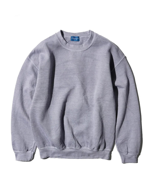 TOWNCRAFT -  90'S PIGMENT CREW SWEAT  - GRAY
