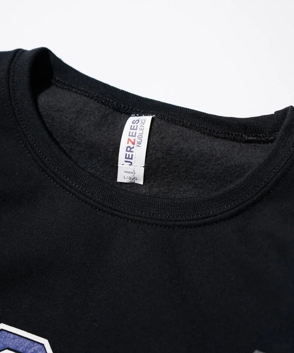 BLACKJAKS - USJG CREW SWEAT - BLACK