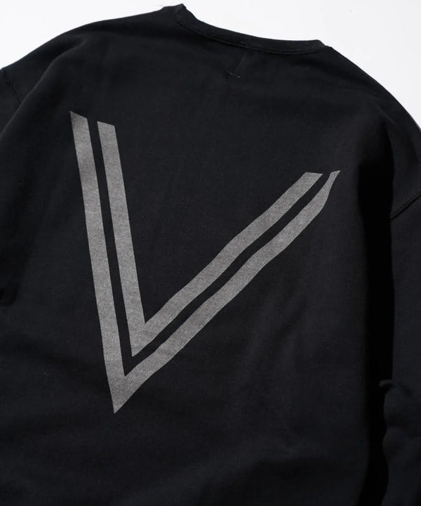 BLACKJAKS - USJG CREW SWEAT - BLACK