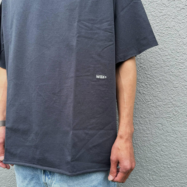 WAX - CUT OFF TEE - CHARCOAL