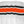 SKATER SOCKS - STRIPE TUBE SOCKS - BLACK - ORANGE