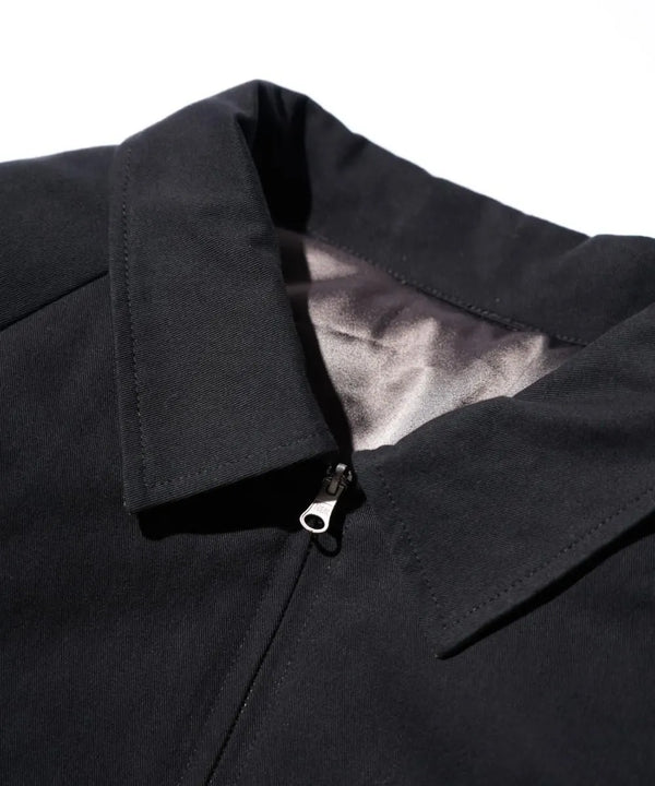 THRIFTY LOOK - GERMANY SOUVENIR PADDED JACKET - BLACK CANVAS