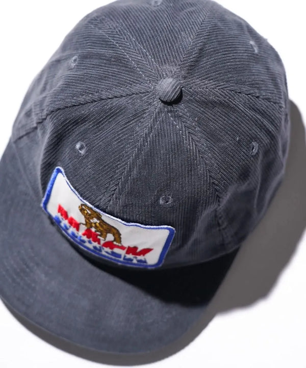 MACK TRUCKS - CORDUROY FLAT VISOR CAP - CHARCOAL
