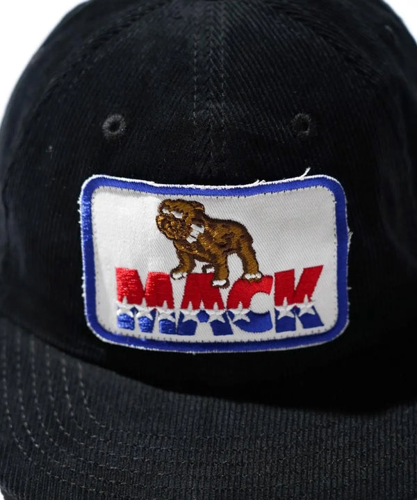 MACK TRUCKS - CORDUROY FLAT VISOR CAP - BLACK
