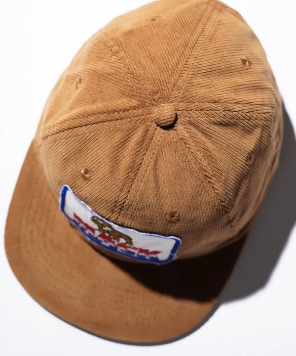 MACK TRUCKS - CORDUROY FLAT VISOR CAP - BROWN