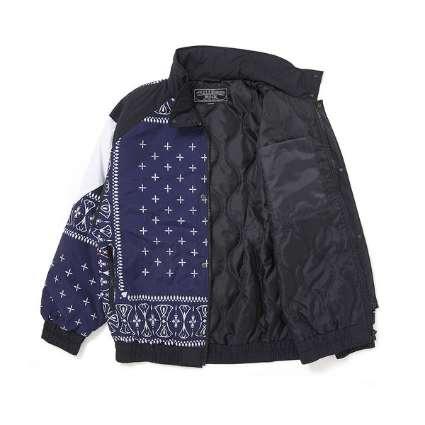 CHALLENGER - BANDANA 80's JACKET - NAVY