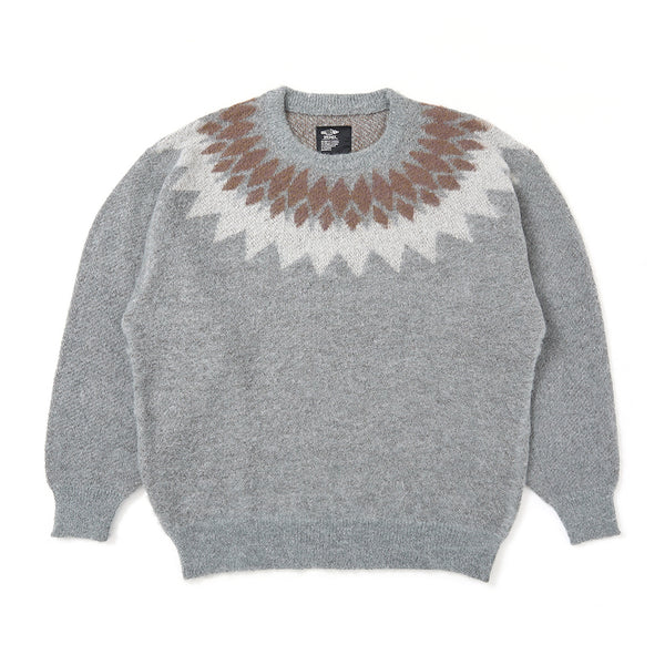 CHALLENGER - NATIVE ARROW C/N SWEATER - IVORY