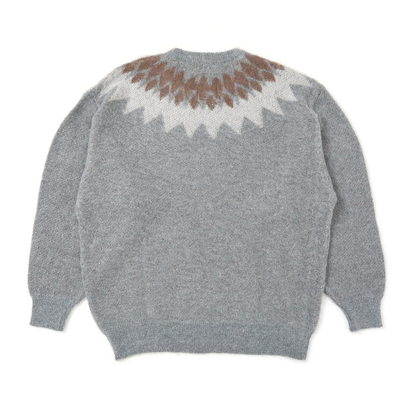 CHALLENGER - NATIVE ARROW C/N SWEATER - IVORY