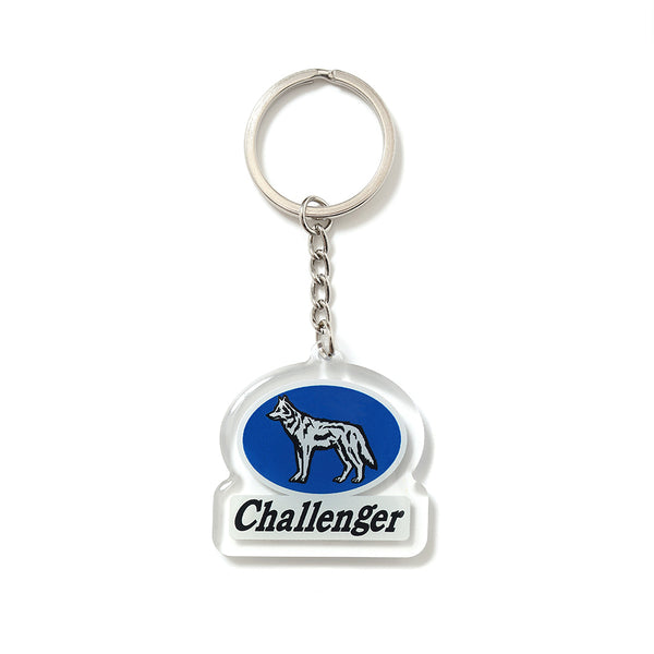 CHALLENGER - WOLF KEY RING - CLEAR