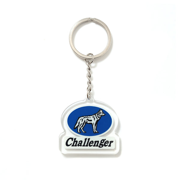 CHALLENGER - WOLF KEY RING - CLEAR