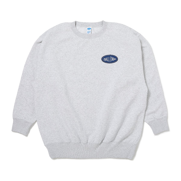 CHALLENGER -C/N LOGO PATCH SWEAT - GRAY