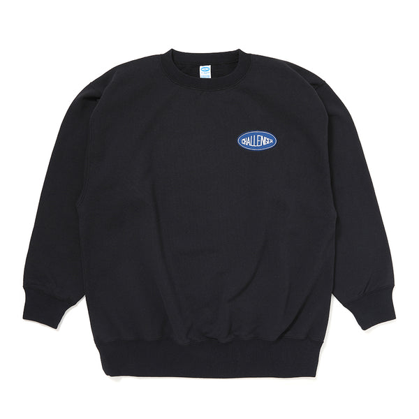 CHALLENGER -C/N LOGO PATCH SWEAT - BLACK