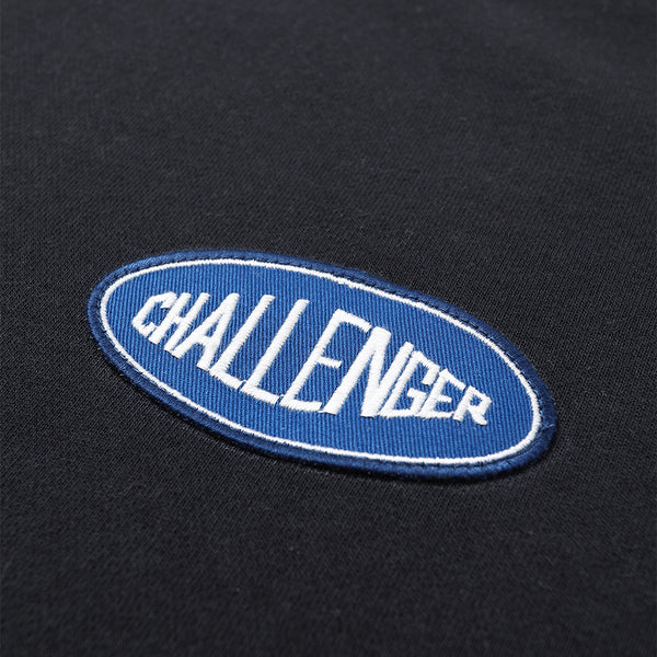 CHALLENGER -C/N LOGO PATCH SWEAT - BLACK