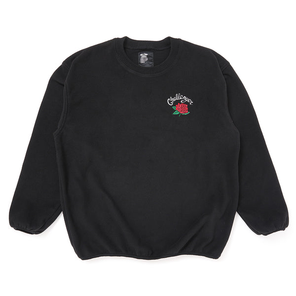 CHALLENGER - ROSE C/N FLEECE - BLACK