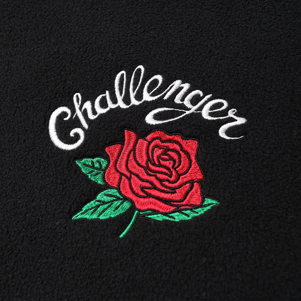 CHALLENGER - ROSE C/N FLEECE - BLACK