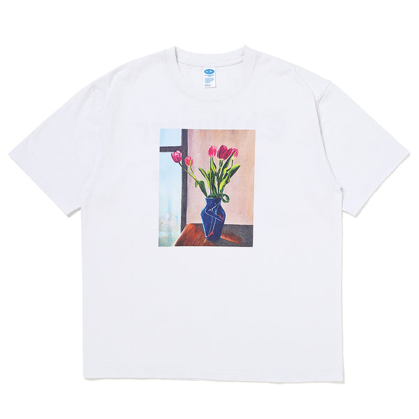 CHALLENGER - TULIP TEE - WHITE