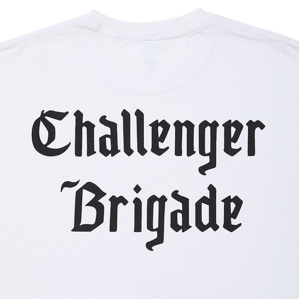 CHALLENGER - TULIP TEE - WHITE